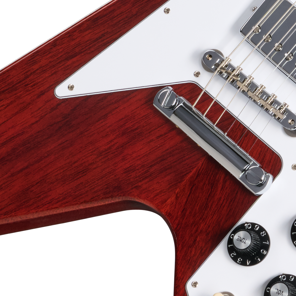 Gibson Custom 1971 Flying V Medallion Reissue Electric Guitar VOS - Medallion Cherry - View 6 | MusicMarket