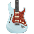 Fender American Professional II Thinline Stratocaster - Transparent Daphne Blue - MusicMarket