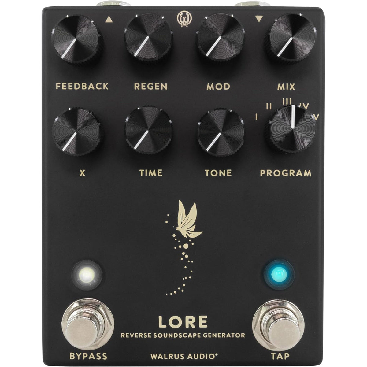 Walrus Audio Lore Reverse Soundscape Generator - Black - MusicMarket