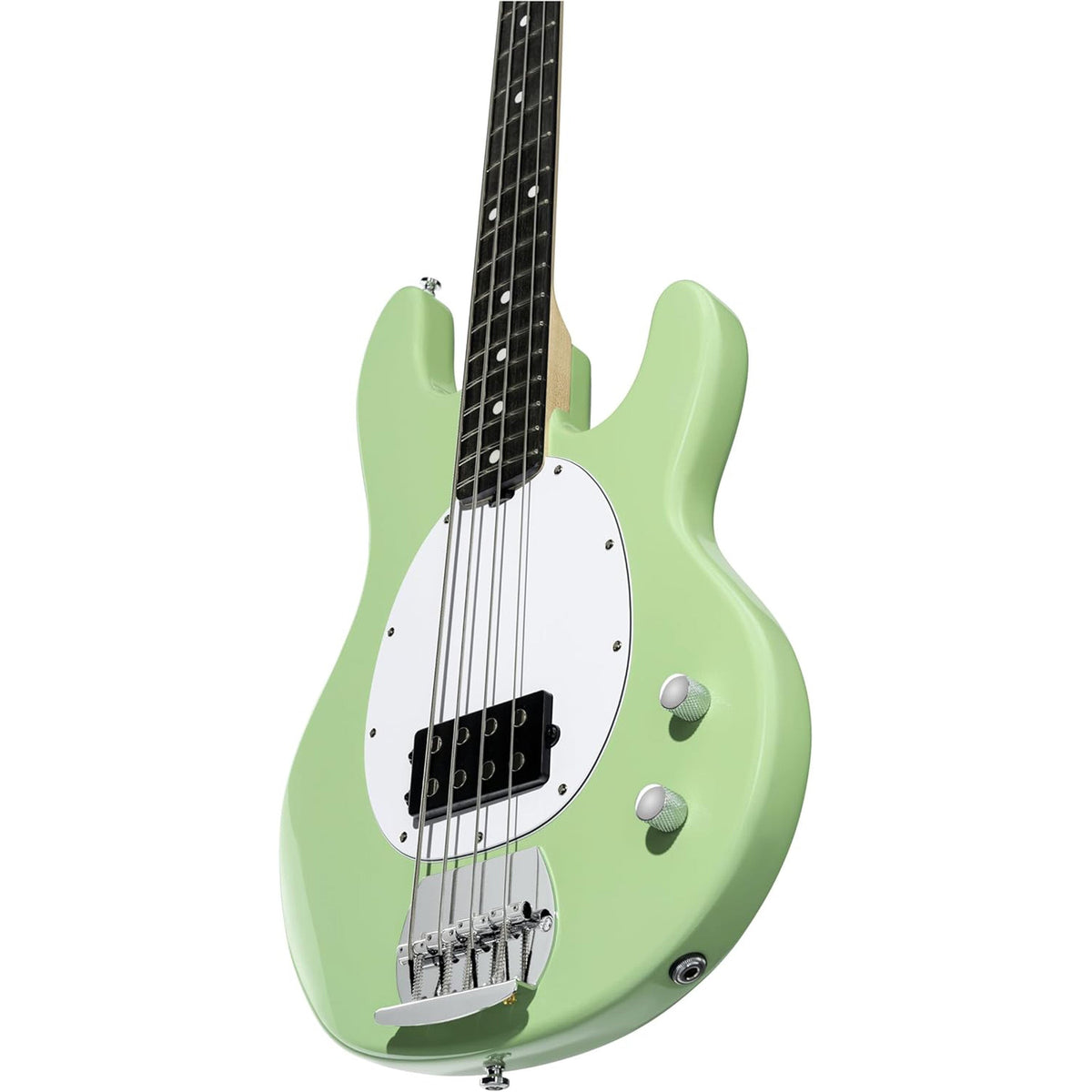 Sterling By Music Man Intro Series Stingray Bass Guitar - Misty Green - View 4 | MusicMarket