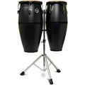 Latin Percussion Discovery Series 10-11 Ultralight Conga Set with Stand - Onyx - MusicMarket