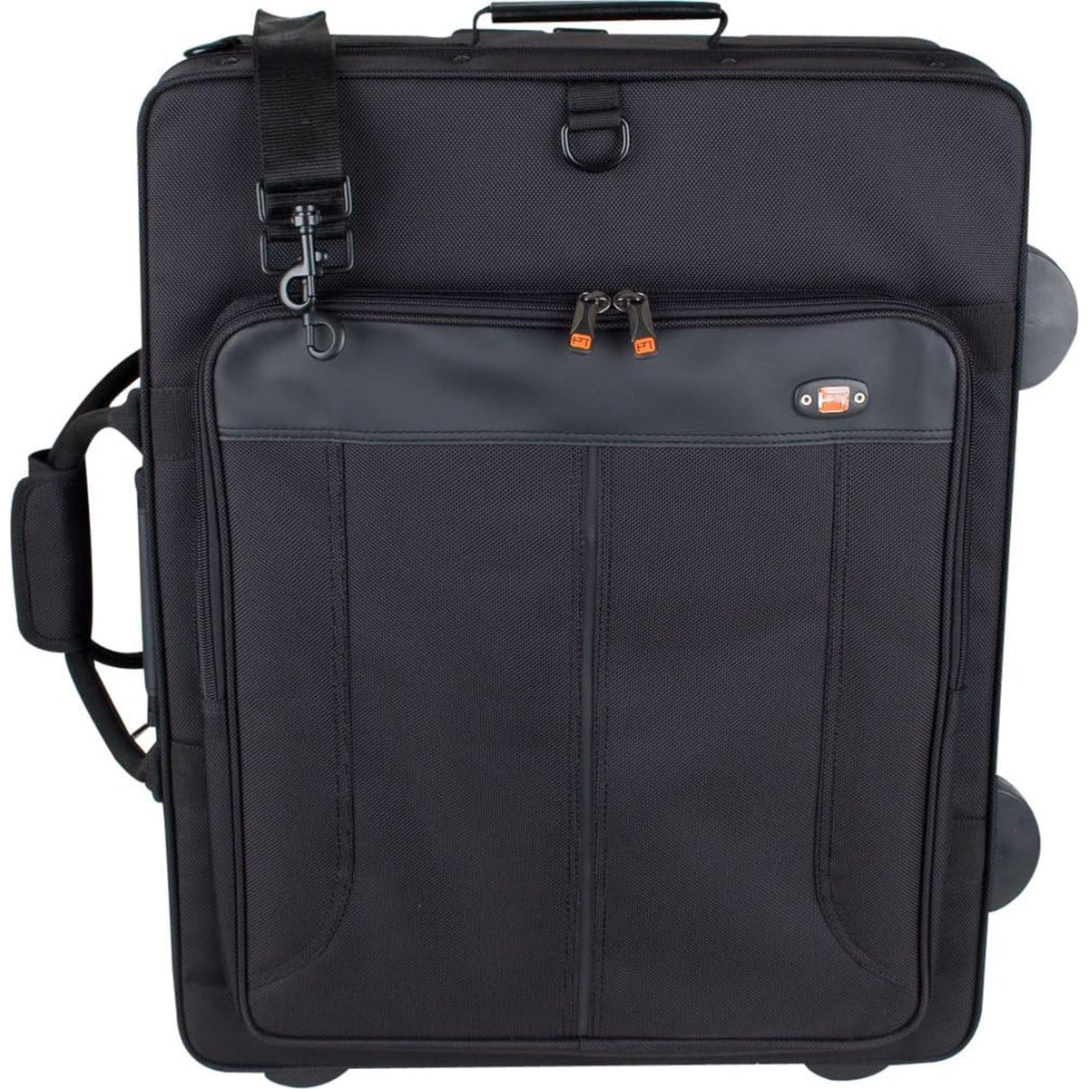 Protec IP301QWL IPAC Quad Horn Case with Wheels - Black - View 3 | MusicMarket