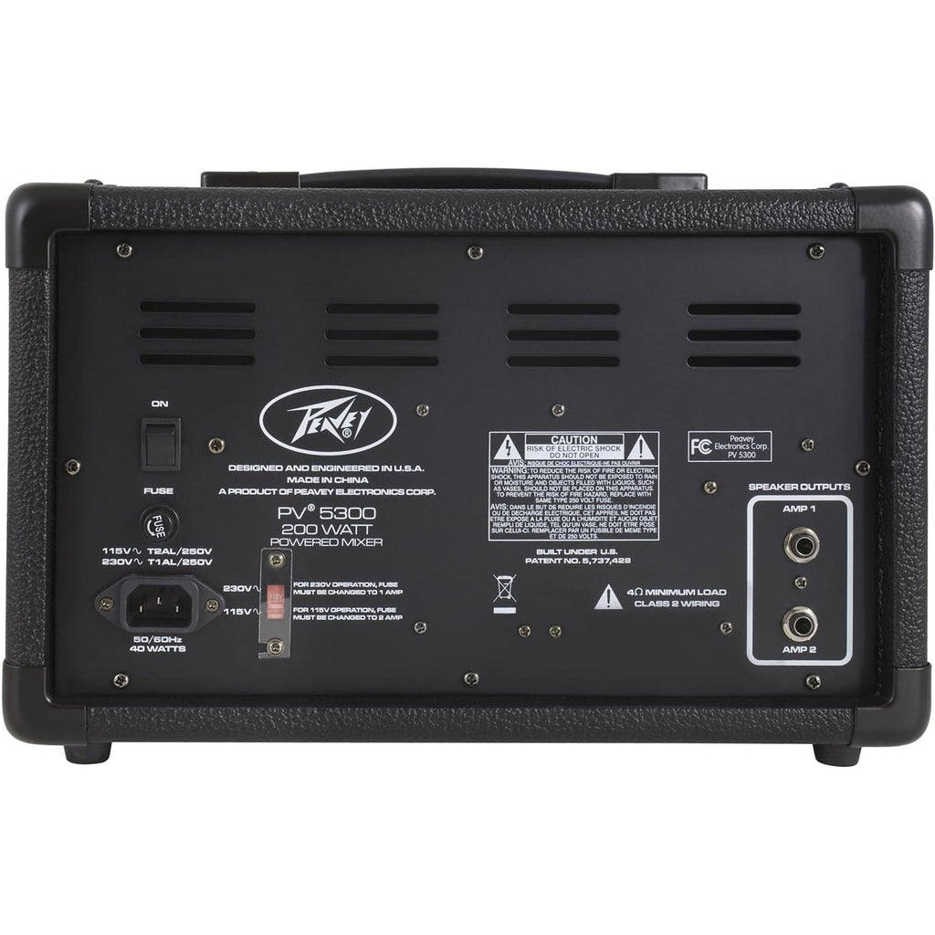 Peavey PV® 5300 All In One Powered Mixer - View 4 | MusicMarket