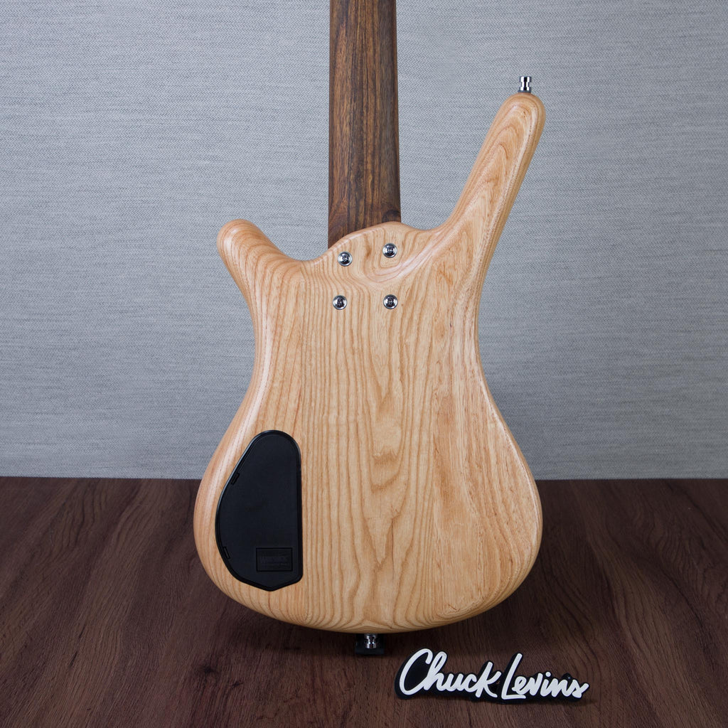 Warwick Pro Series Corvette 5-String Electric Bass Guitar - Natural Transparent Satin - #GPS L 010778-22 - View 5