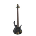 Ibanez BTB605LM 5-String Multi Scale Electric Bass Guitar - Black Flat - MusicMarket