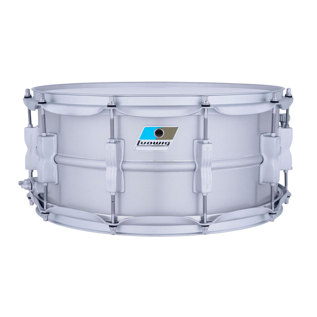 Ludwig 6.5 x 14-Inch Limited Edition Satin Chrome Acrolite Snare Drum - MusicMarket