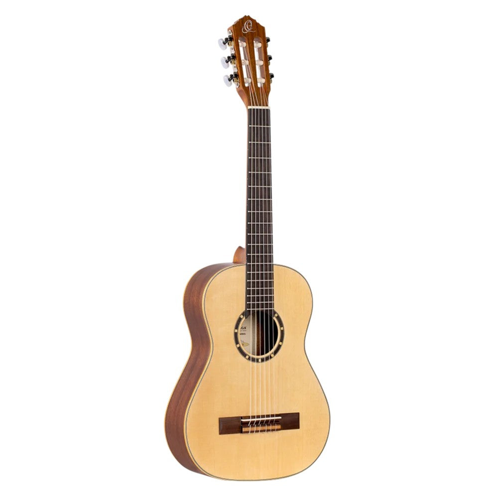 Ortega R121-1/2 Half Size Nylon String Acoustic Guitar - View 2 | MusicMarket