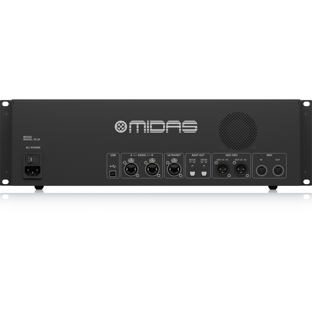 Midas DL32 32-Input/16-Output Stage Box with 32 Microphone Preamps - View 3 | MusicMarket