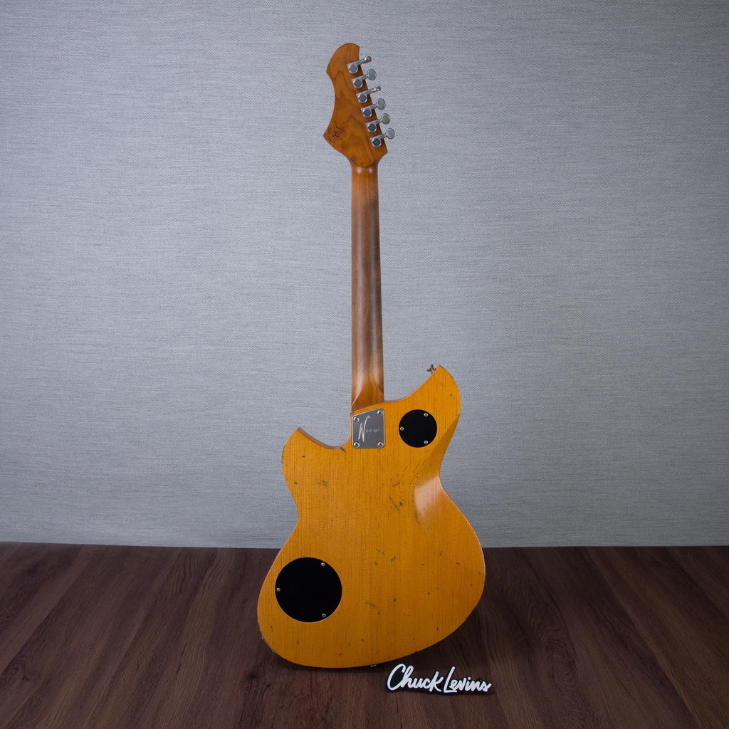 Novo Guitars Dealer Limited Edition Chambered Serus H2 Electric Guitar - Amber - #26221 - View 6 | MusicMarket