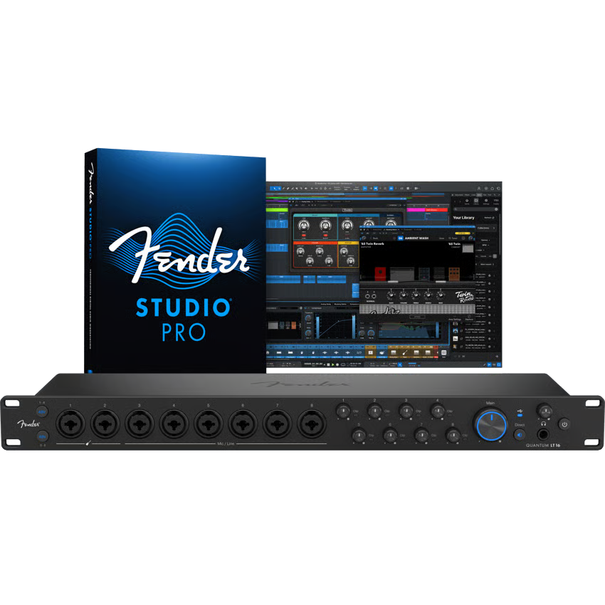 Fender Quantum LT 16 USB-C Audio Interface - View 4 | MusicMarket