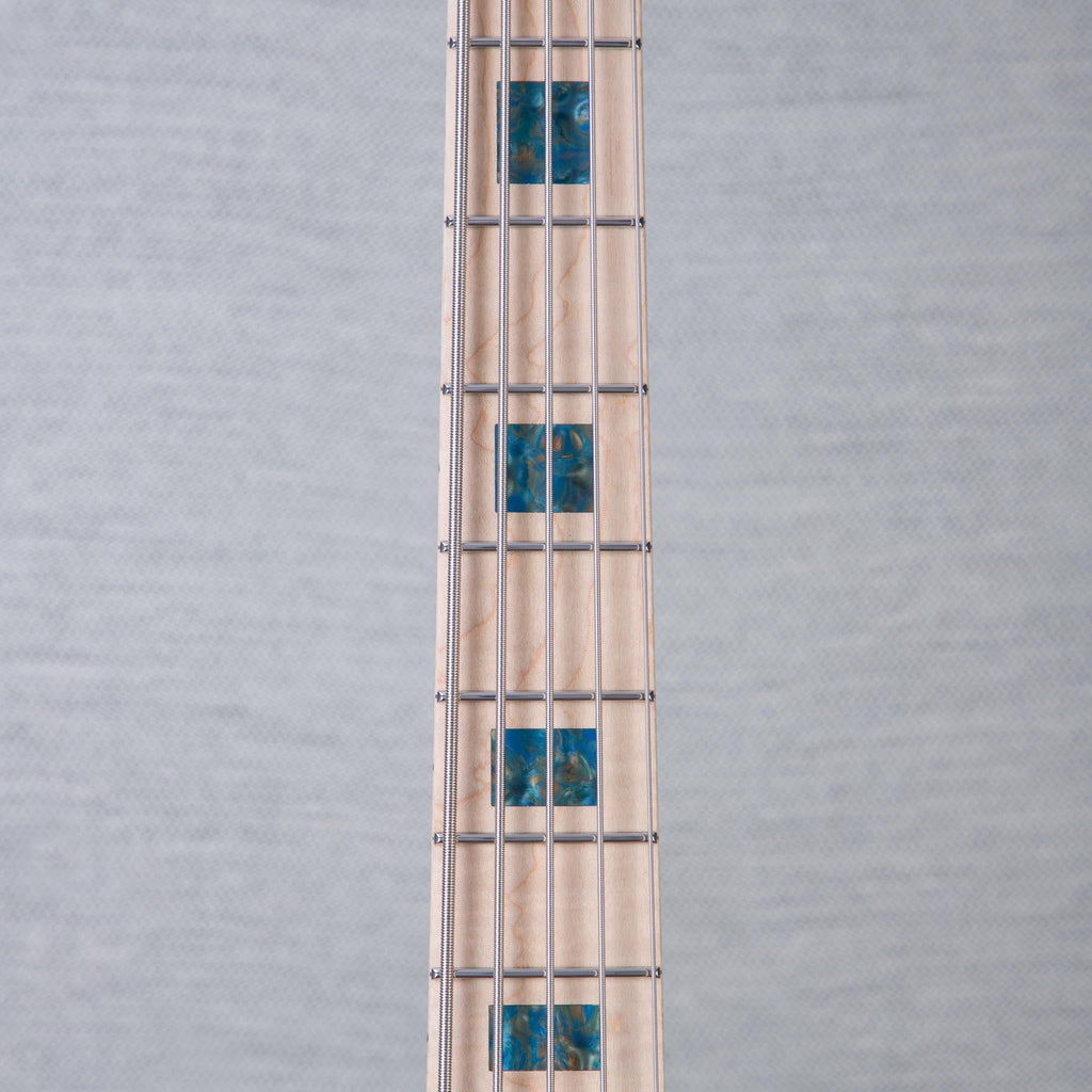 Ernie Ball Music Man Ball Family Reserve StingRay 5 HH 5-String Electric Bass Guitar - Paua Blue Burst - #F93711 -