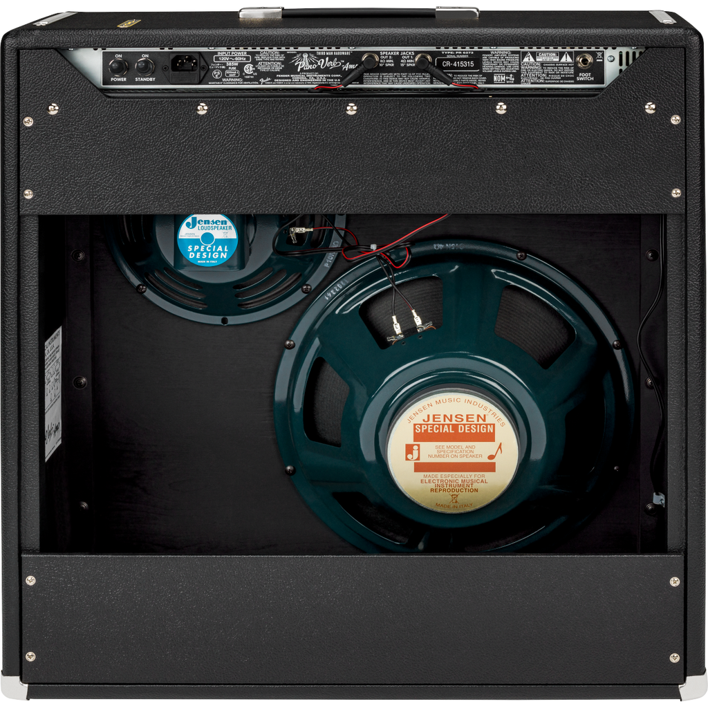 Fender Jack White Pano Verb Guitar Combo Amplifier, 120V - View 2 | MusicMarket