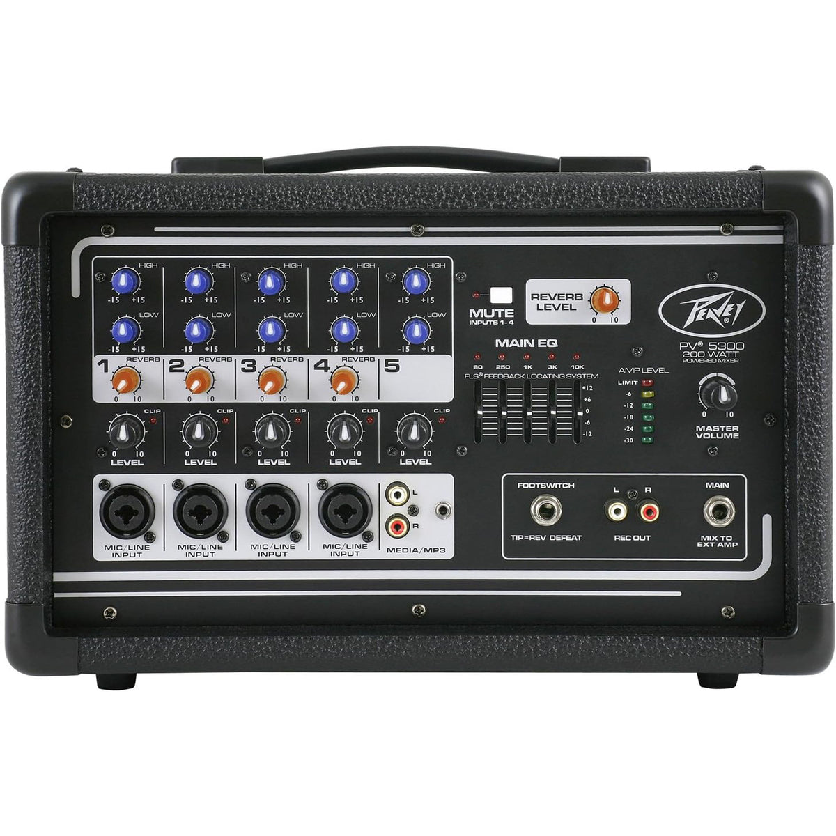 Peavey PV® 5300 All In One Powered Mixer - MusicMarket