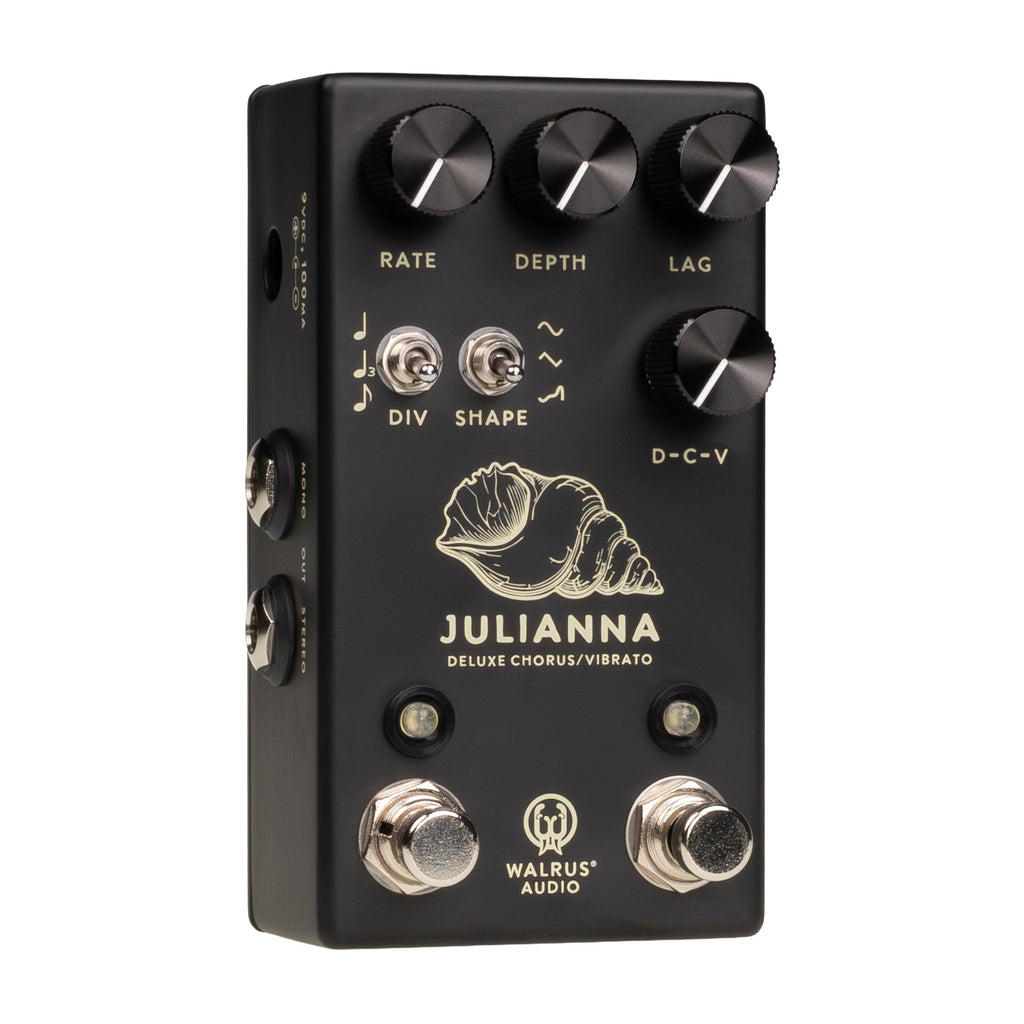 Walrus Audio Limited Edition Julianna Deluxe Chorus/Vibrato Guitar Effects Pedal - Black - View 2 | MusicMarket