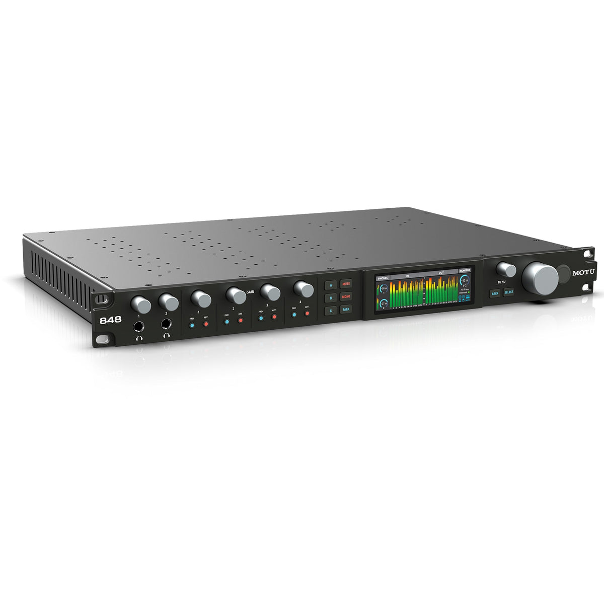 MOTU 848 28 x 32 Thunderbolt/USB4 Audio Interface - View 2 | MusicMarket