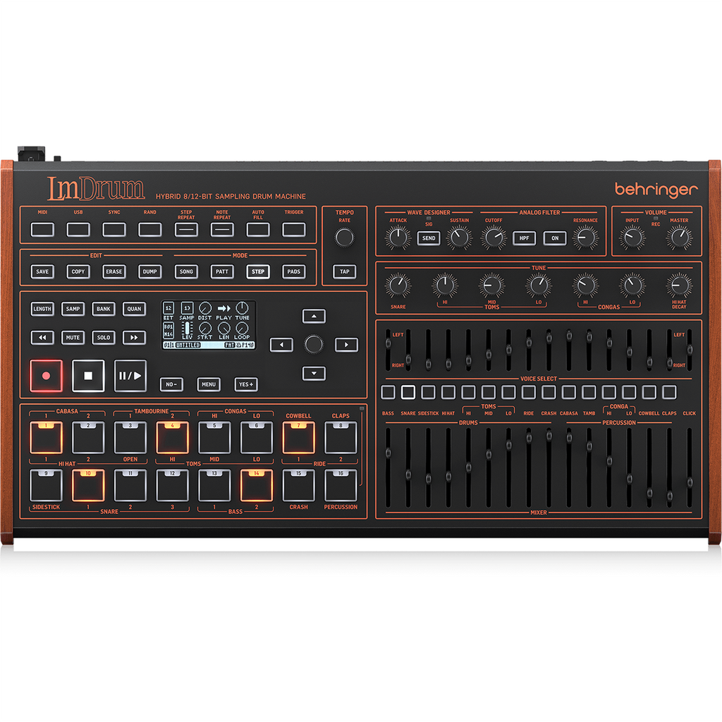 Behringer LM Drum Hybrid Sampling Drum Machine - MusicMarket