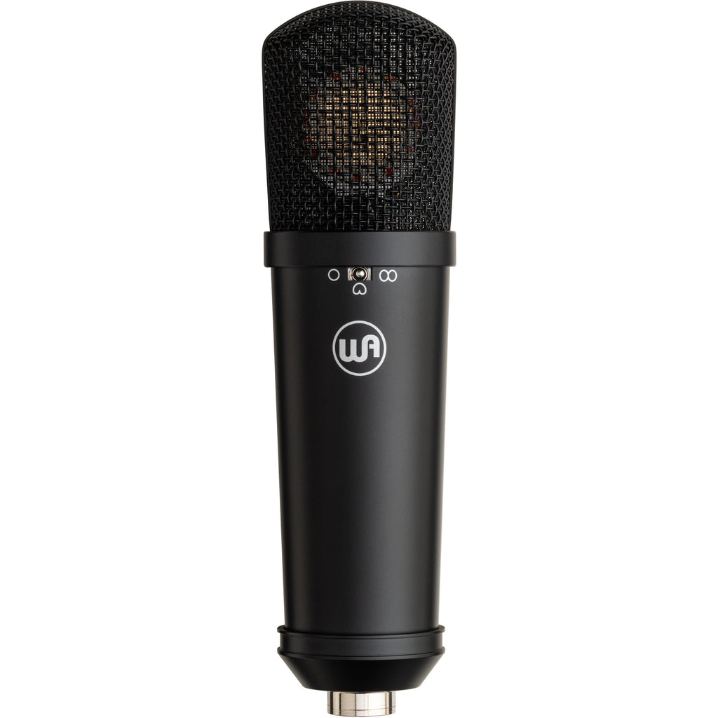 Warm Audio WA-87jr Large Diaphragm Multi-Polar Pattern Condenser Mic - Black - MusicMarket