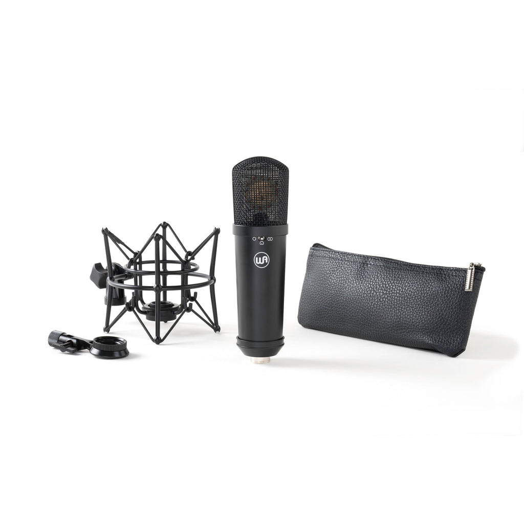 Warm Audio WA-87jr Large Diaphragm Multi-Polar Pattern Condenser Mic - Black - View 4 | MusicMarket