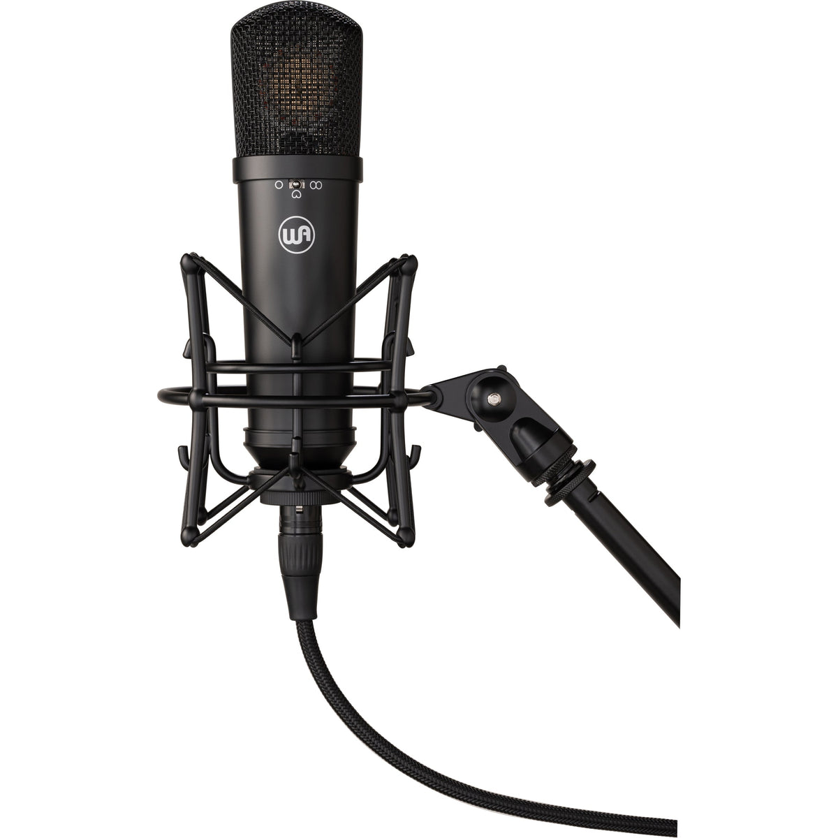 Warm Audio WA-87jr Large Diaphragm Multi-Polar Pattern Condenser Mic - Black - View 5 | MusicMarket