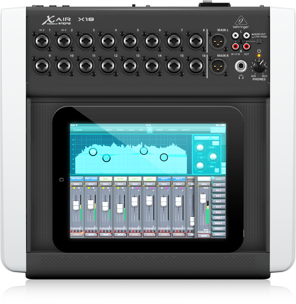 Behringer x18 16-Channel USB Audio Interface for iOS - View 2 | MusicMarket
