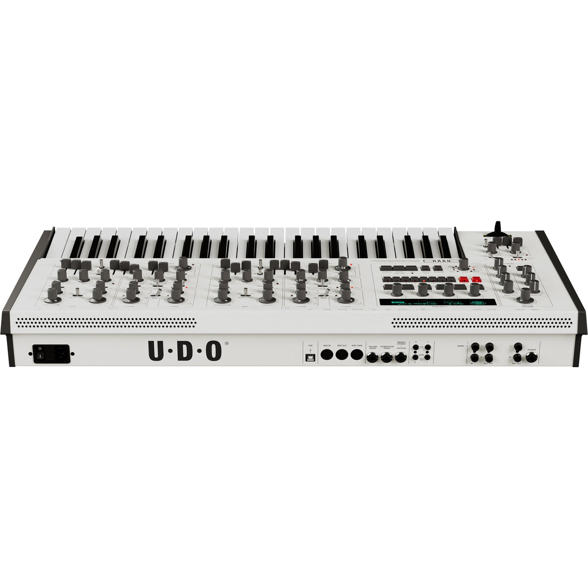 UDO Audio DMNO 8 Voice Analog Hybrid Synthesizer - White - View 8 | MusicMarket