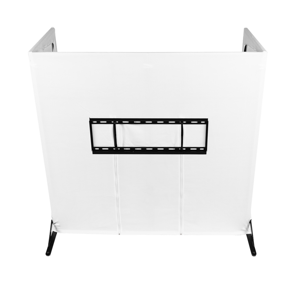 Gator Frameworks GFW-DJFACADE-TVM DJ Facade with TV Mount - View 4 | MusicMarket