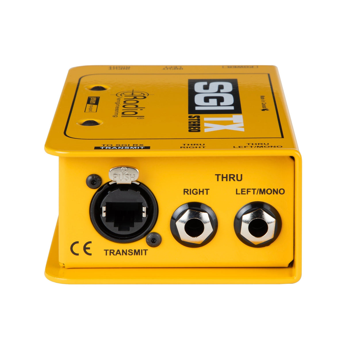 Radial SGI-TX Stereo Instrument Line Driver Transmitter for Guitar and Bass - View 4 | MusicMarket