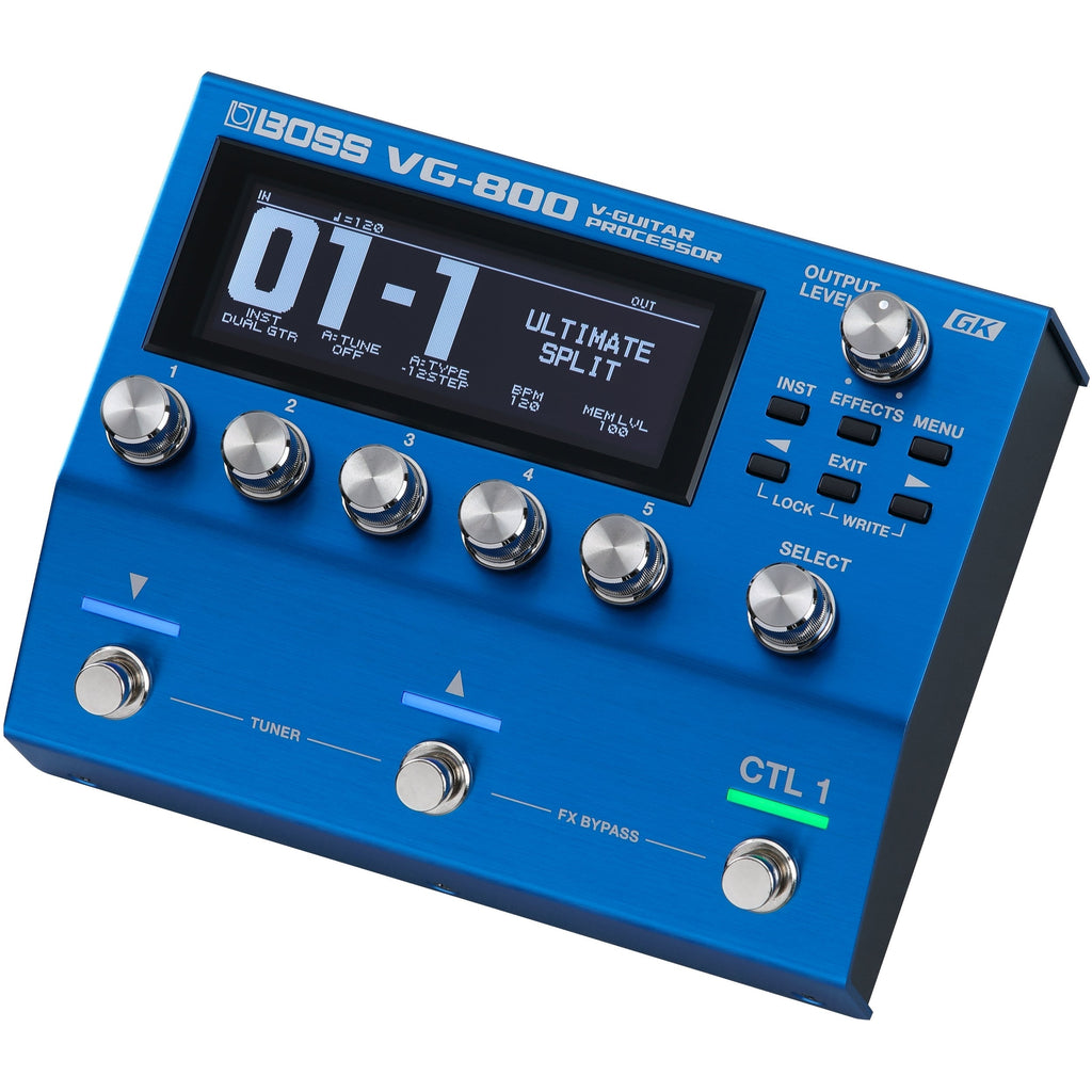 BOSS VG-800 V-Guitar Processor Effects Pedal - Mint, Open Box - View 2 | MusicMarket