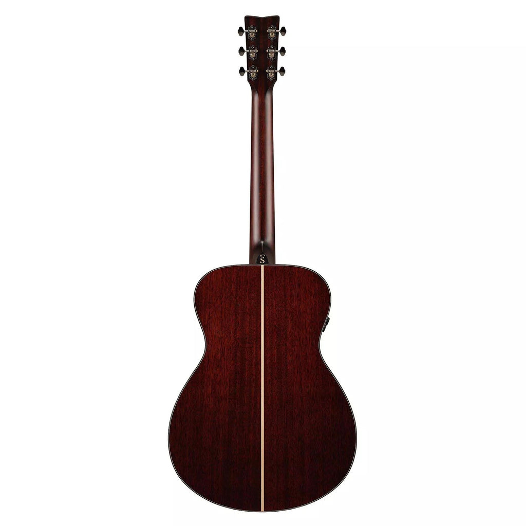 Yamaha FS9 MX Afican Mahogany/Adirondack Spruce Acoustic Electric Guitar - Natural - View 3 | MusicMarket