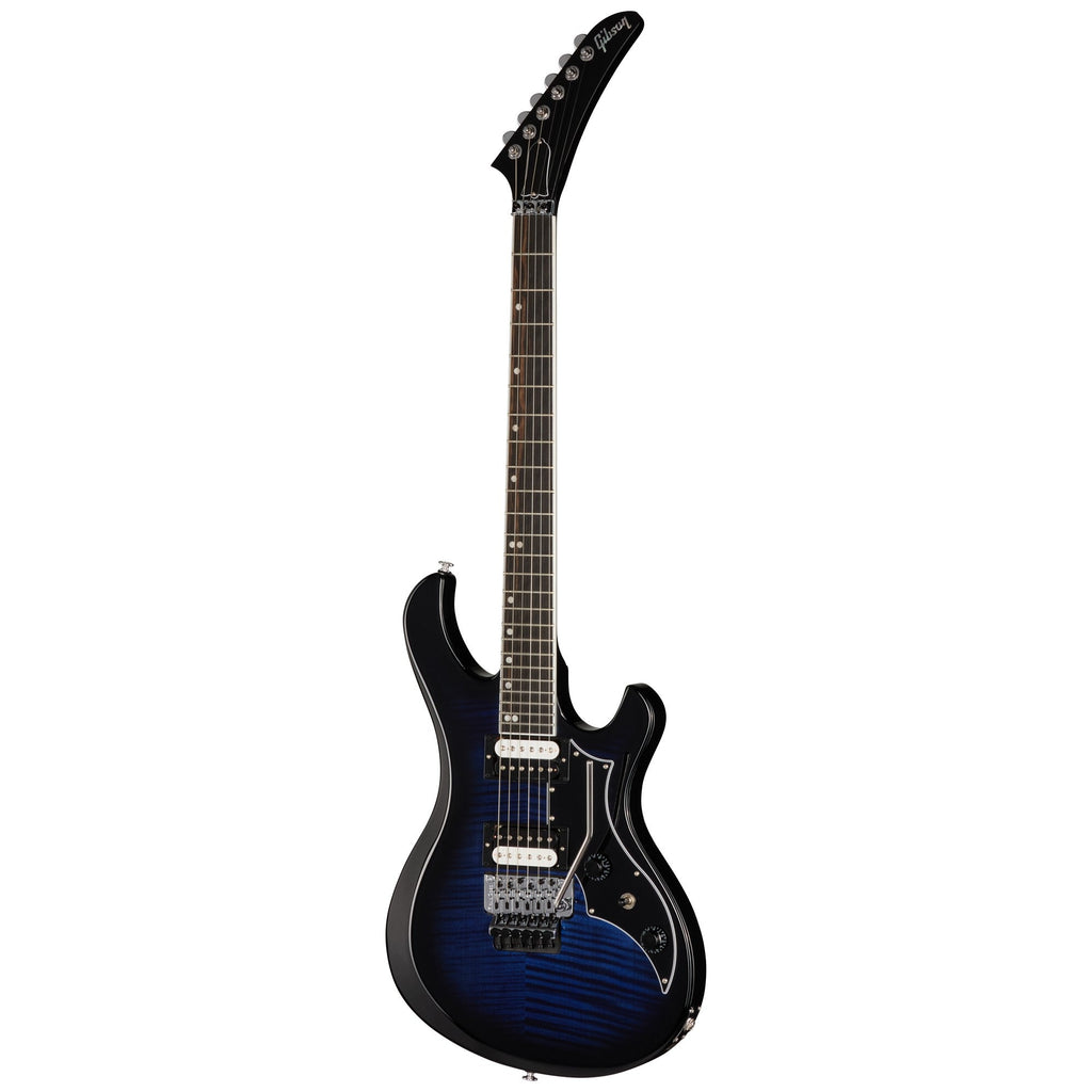 Gibson USA Victory Floyd Rose Electric Guitar - Deep Blue Ocean Burst - MusicMarket