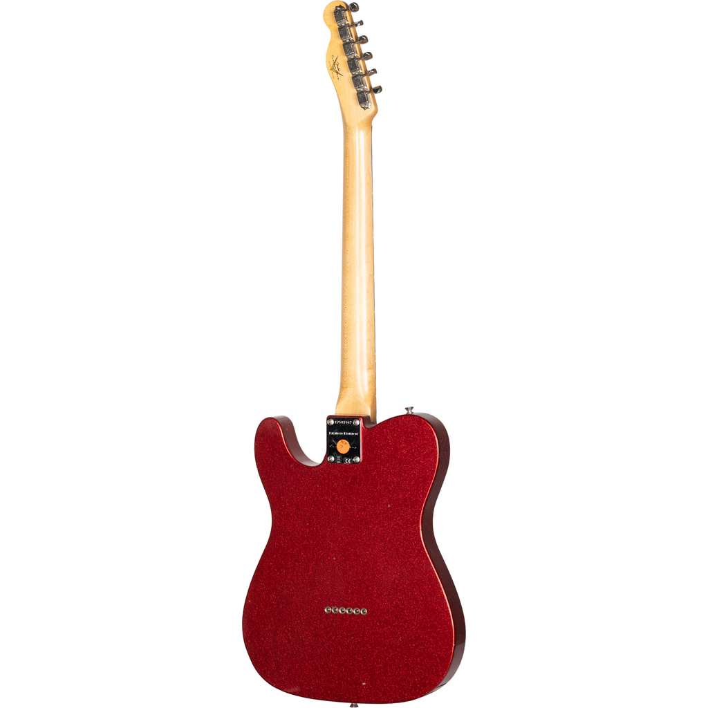 Fender Custom Shop 1963 Telecaster Journeyman Relic - Red Sparkle - View 3 | MusicMarket
