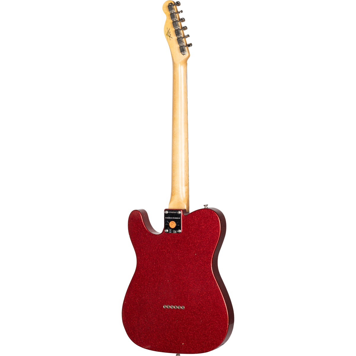 Fender Custom Shop 1963 Telecaster Journeyman Relic - Red Sparkle - View 3 | MusicMarket