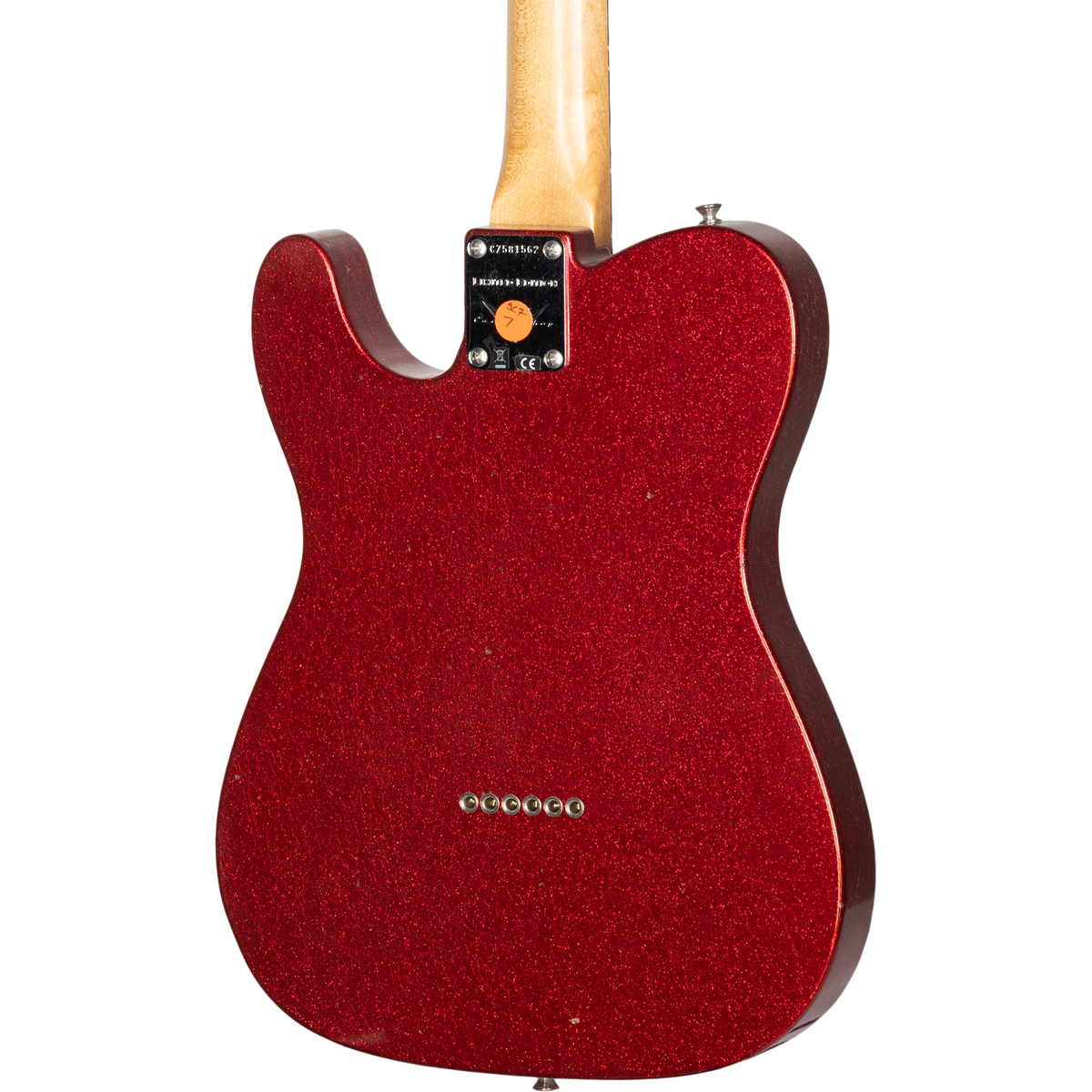 Fender Custom Shop 1963 Telecaster Journeyman Relic - Red Sparkle - View 6 | MusicMarket