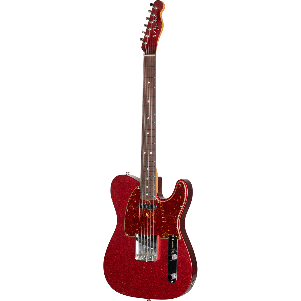 Fender Custom Shop 1963 Telecaster Journeyman Relic - Red Sparkle - View 2 | MusicMarket