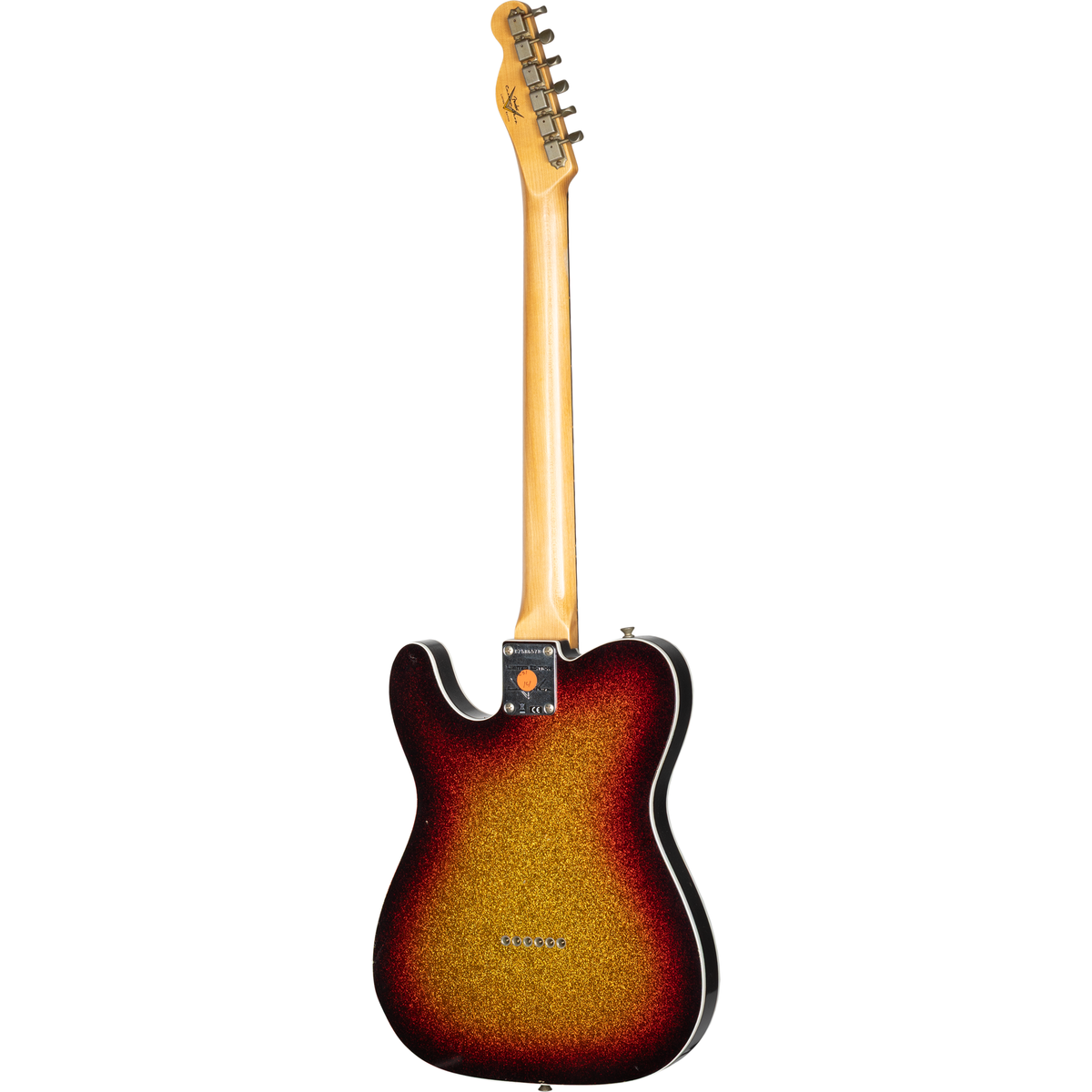 Fender Custom Shop Limited Edition 1960 Tele Custom Journeyman Relic - 3 Tone Sunburst Sparkle - View 3 | MusicMarket