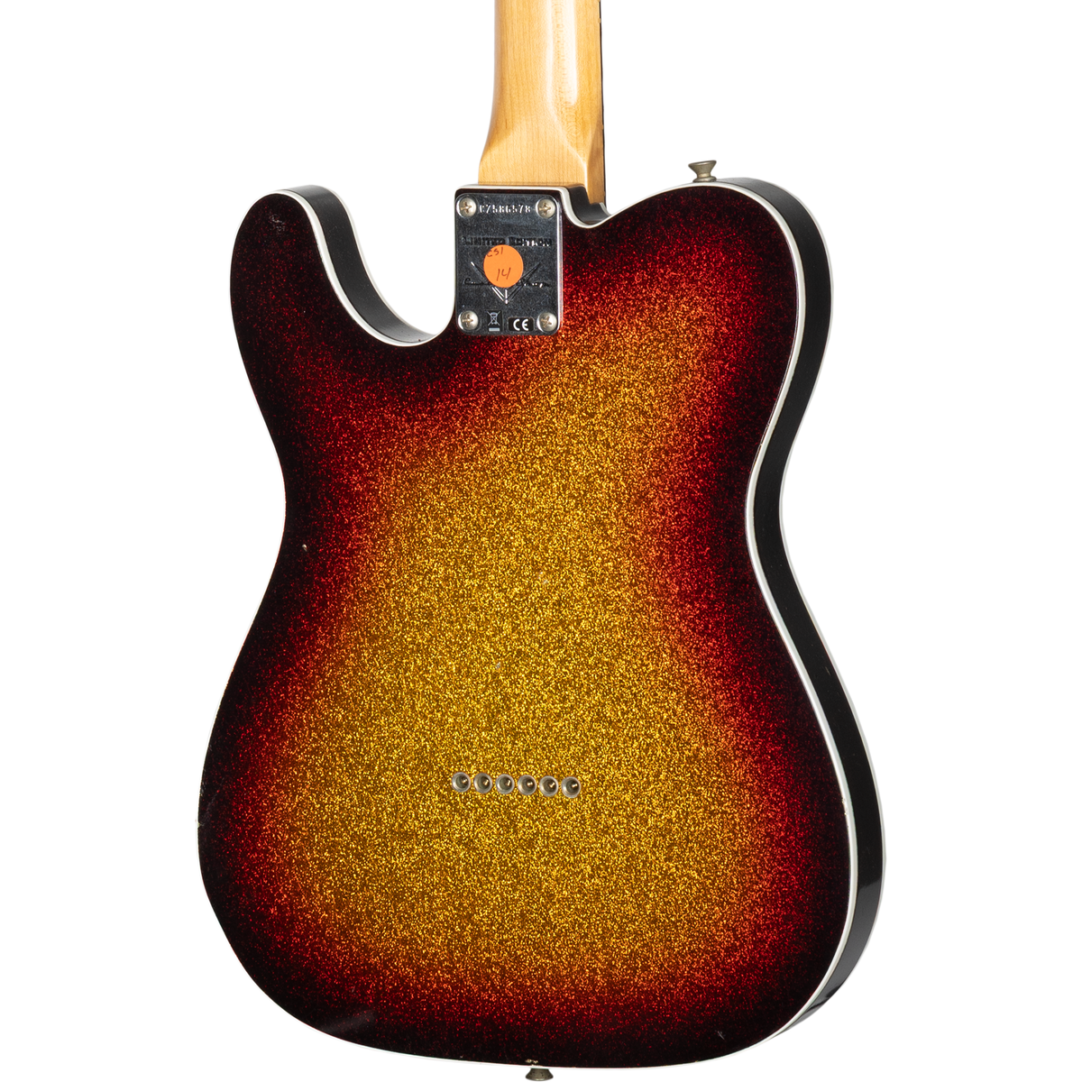 Fender Custom Shop Limited Edition 1960 Tele Custom Journeyman Relic - 3 Tone Sunburst Sparkle - View 6 | MusicMarket