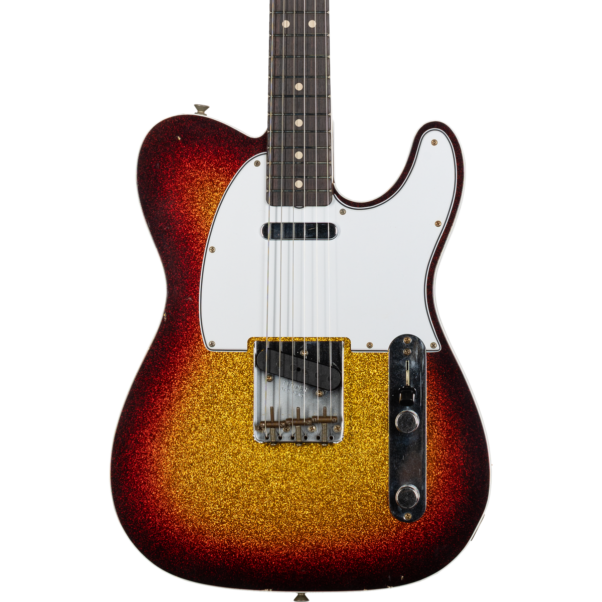 Fender Custom Shop Limited Edition 1960 Tele Custom Journeyman Relic - 3 Tone Sunburst Sparkle - MusicMarket