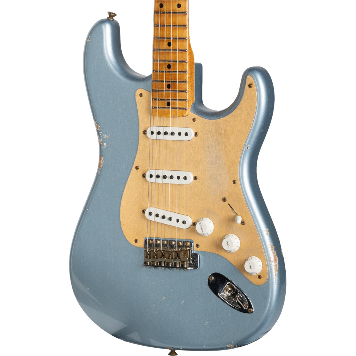 Fender Custom Shop 50’s Stratocaster Relic - Ice Blue Metallic - View 15 | MusicMarket