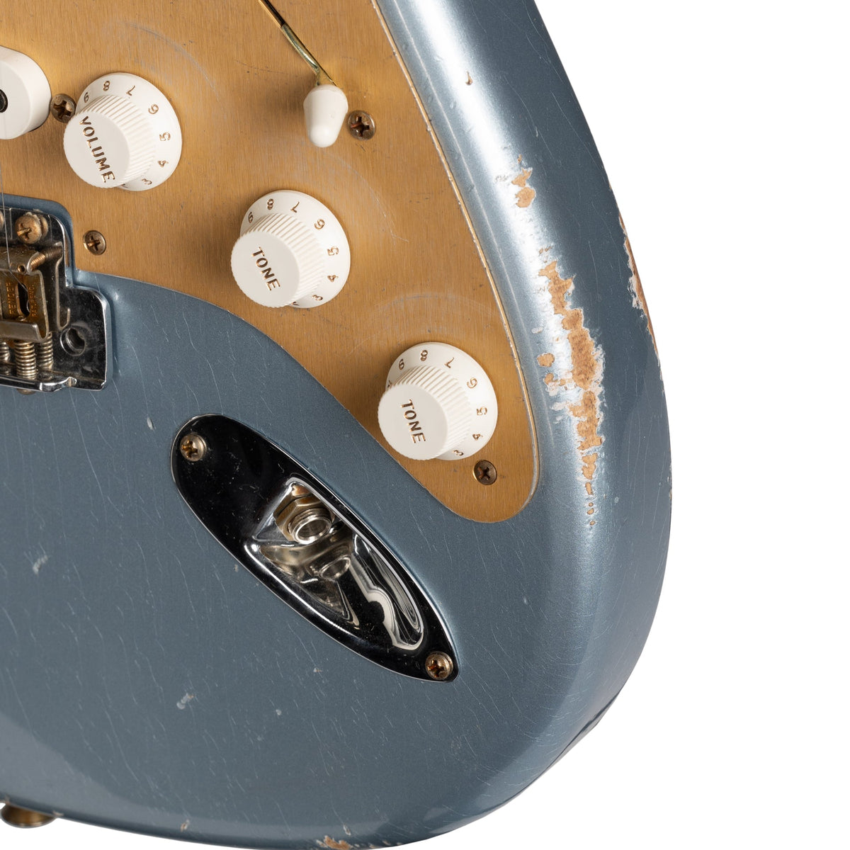 Fender Custom Shop 50’s Stratocaster Relic - Ice Blue Metallic - View 12 | MusicMarket