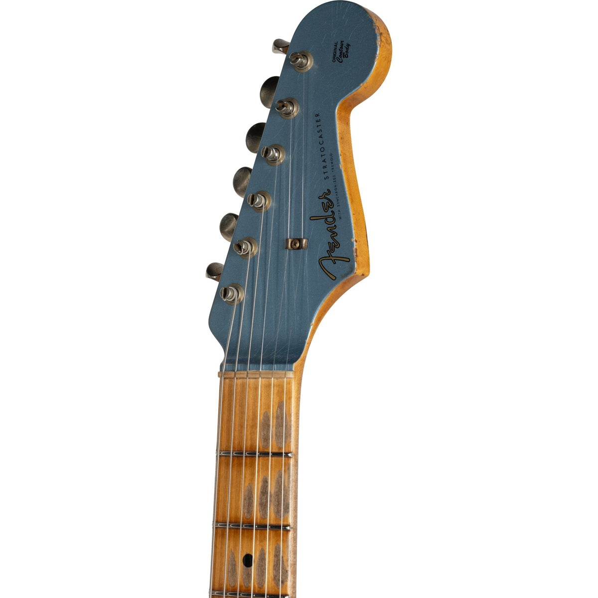 Fender Custom Shop 50’s Stratocaster Relic - Ice Blue Metallic - View 8 | MusicMarket