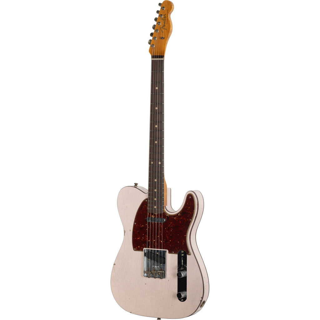 Fender Custom Shop 60’s Telecaster Custom Relic - Faded Shell Pink - View 3 | MusicMarket