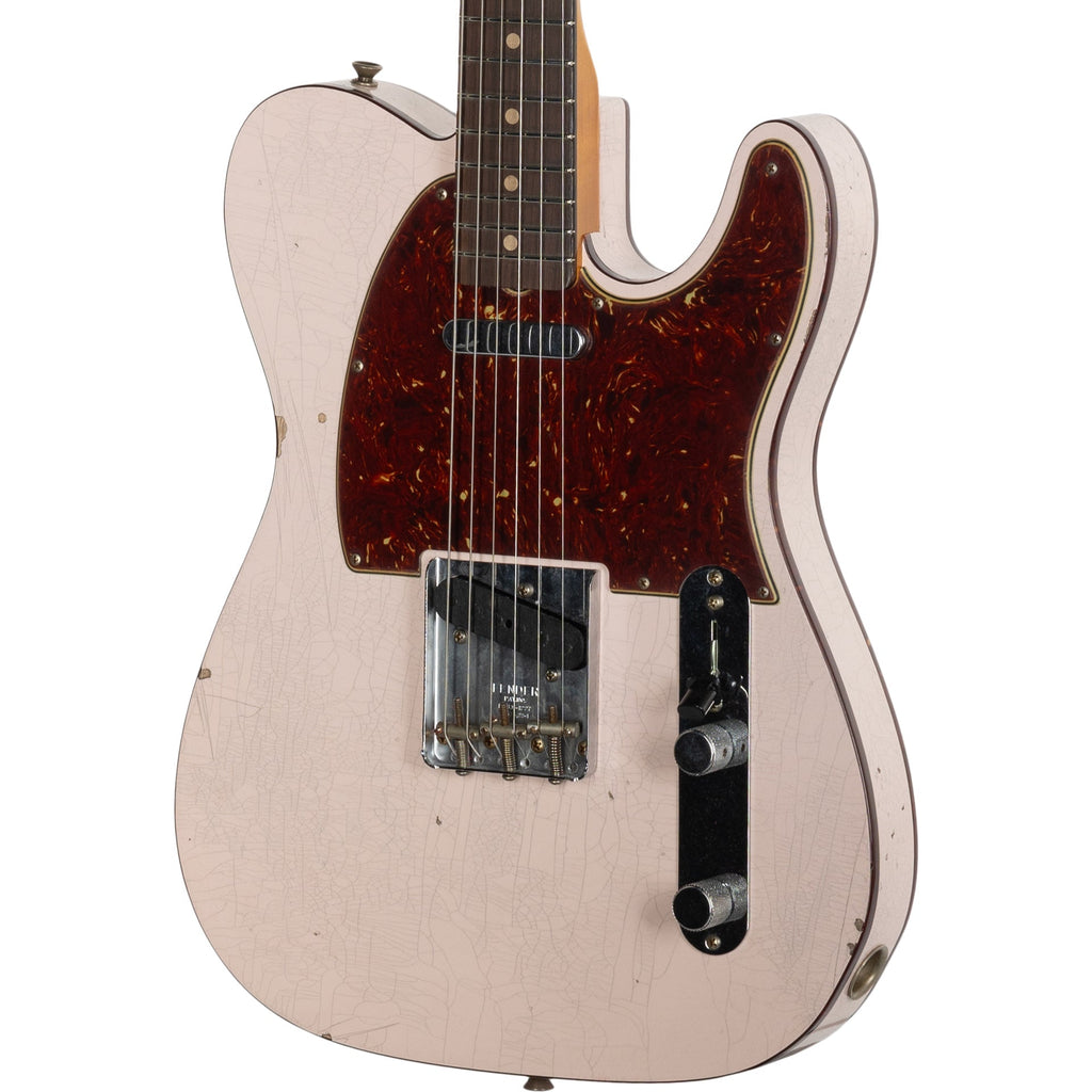 Fender Custom Shop 60’s Telecaster Custom Relic - Faded Shell Pink - View 6 | MusicMarket