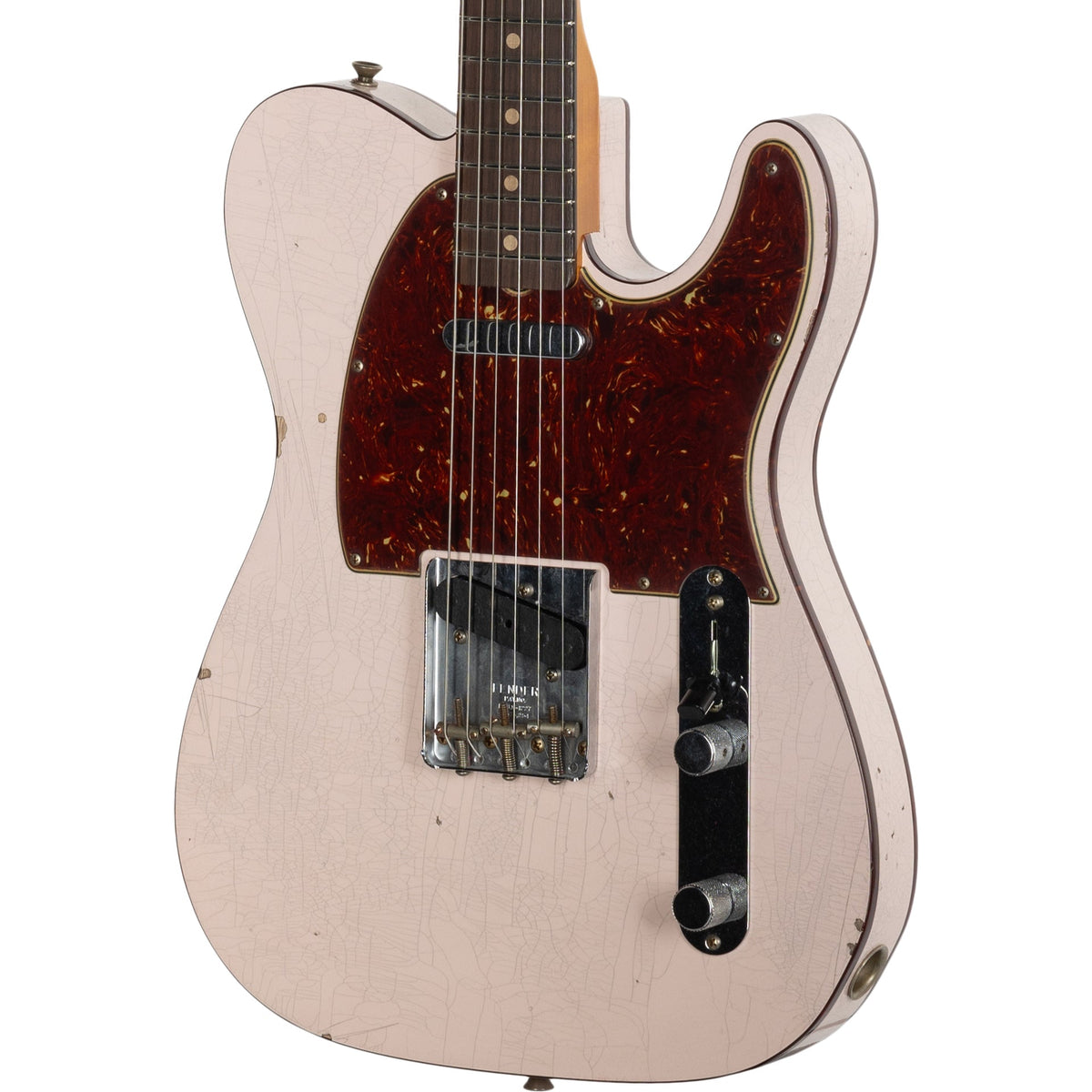 Fender Custom Shop 60’s Telecaster Custom Relic - Faded Shell Pink - View 6 | MusicMarket