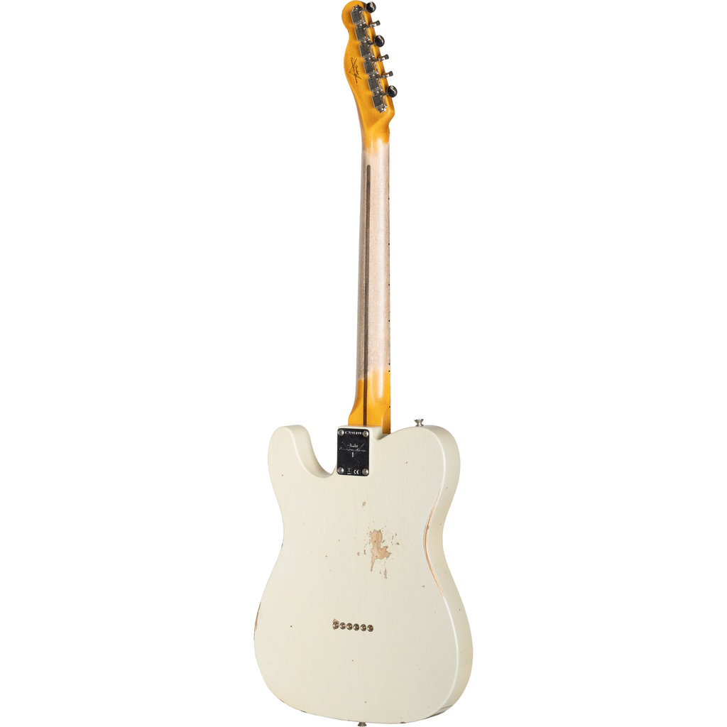 Fender Custom Shop 1956 Esquire Relic with Closet Classic Hardware - Aged '55 Desert Tan - View 3 | MusicMarket
