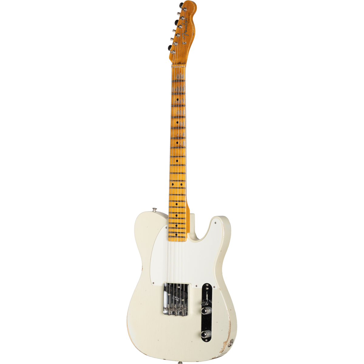 Fender Custom Shop 1956 Esquire Relic with Closet Classic Hardware - Aged '55 Desert Tan - View 2 | MusicMarket