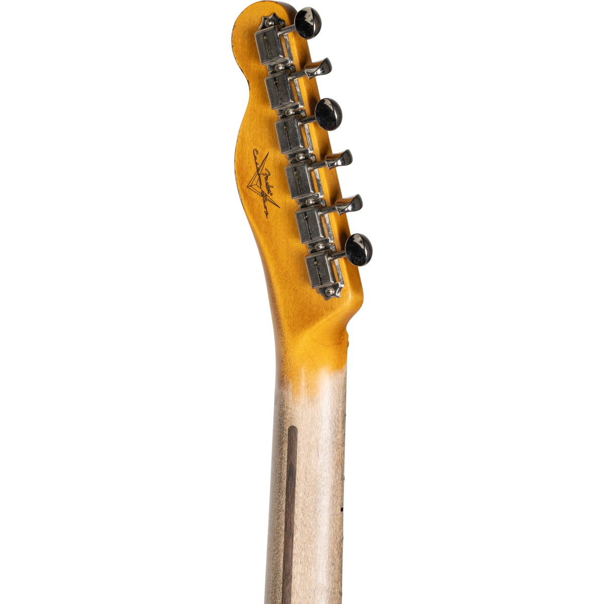 Fender Custom Shop 1956 Esquire Relic with Closet Classic Hardware - Aged '55 Desert Tan - View 8 | MusicMarket