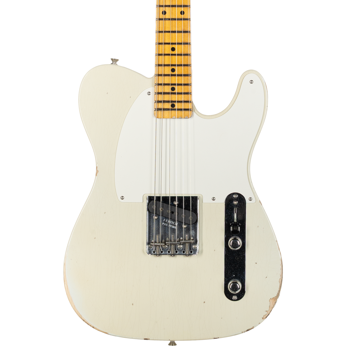 Fender Custom Shop 1956 Esquire Relic with Closet Classic Hardware - Aged '55 Desert Tan - MusicMarket