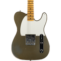 Fender Custom Shop 1956 Esquire Relic with Closet Classic Hardware - Super Aged Charcoal Frost Metallic - MusicMarket