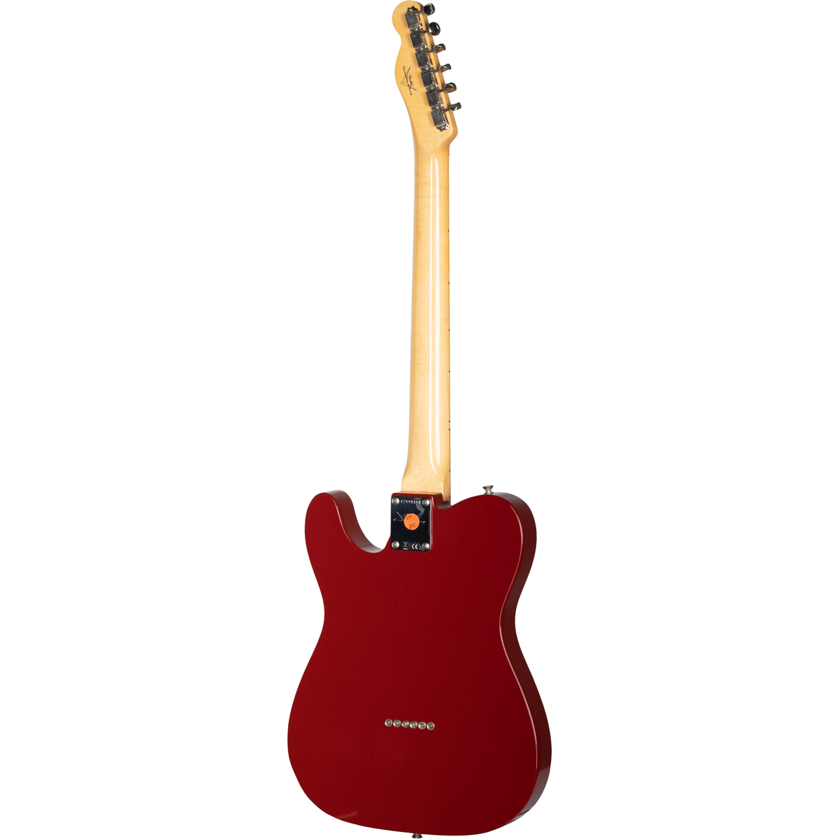 Fender Custom Shop 1966 Telecaster DLX Closet Classic - Cimarron Red - View 3 | MusicMarket