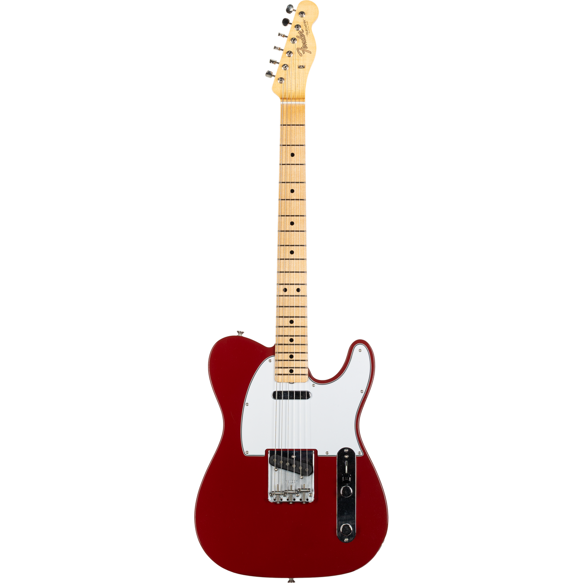 Fender Custom Shop 1966 Telecaster DLX Closet Classic - Cimarron Red - View 4 | MusicMarket